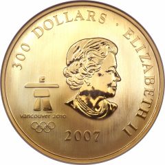 300 Dollars - Elizabeth II Olympic Ideals