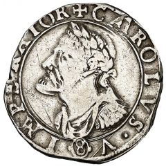 Teston - Immobilization in the name of Charles V