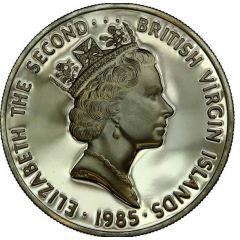 25 Cents - Elizabeth II Blue Marlin, Silver Proof