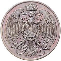 25 Pfennig - Wilhelm II Pattern