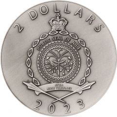 2 Dollars - Charles III Treasures of ancient civilizations II