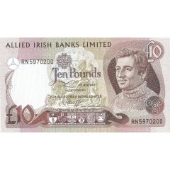 10 Pounds Allied Irish Banks