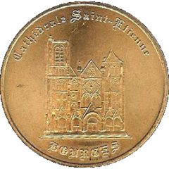 Monnaie de Paris Tourist Token - Bourges Cathédrale Saint Etienne
