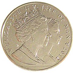1 Crown - Elizabeth II London Olympics, Table Tennis