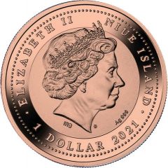 1 Dollar - Elizabeth II Amethyst Scarabaeus