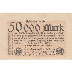 50 000 Mark Reichsbanknote