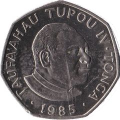 1 Pa`anga - Taufa`ahau Tupou IV Christmas