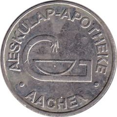 Aeskulap Taler - Aeskulap-Apotheke Aachen