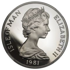 1 Crown - Elizabeth II Sir Douglas Bader, Platinum Proof