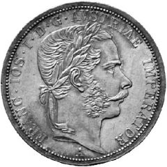 2 Florins - Francis Joseph I