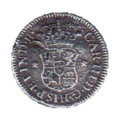 1/2 Real - Carlos III arms