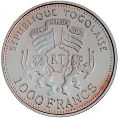 1000 Francs CFA Convair 440