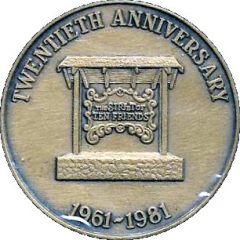 Token - Victoria Numismatic Club Twentieth Anniversary