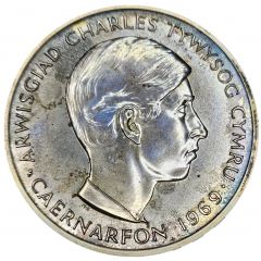Medal Piedfort - Investiture of Charles, Prince of Wales