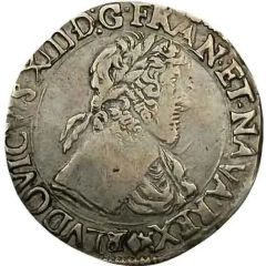 1/2 Franc - Louis XIII