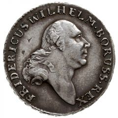 3 Grossus - Frederick William II type 2 legend Ag