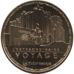 Monnaie de Paris Tourist Token - Futuroscope Pavillon Extraordinaire Voyage