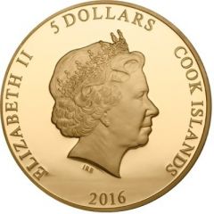 5 Dollars - Elizabeth II William Shakespeare`s Hamlet