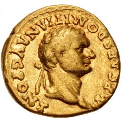 Aureus - Domitian COS VII DES VIII P P