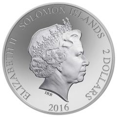 2 Dollars - Elizabeth II East Rennell