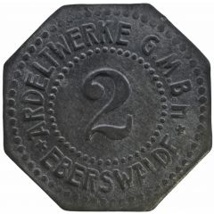 2 Pfennig - Eberswalde Ardeltwerke G.M.B.H