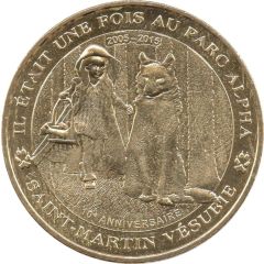 Monnaie de Paris Tourist Token - Saint-Martin Vésubie Il était une fois au parc Alpha - 2005-2015