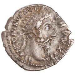 Denarius - Marcus Aurelius LIBERAL AVG V COS III, Liberalitas