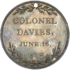 Medal - George III Colonel Davies