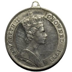 Elizabeth II - Coronation Medal - Britannia Standing
