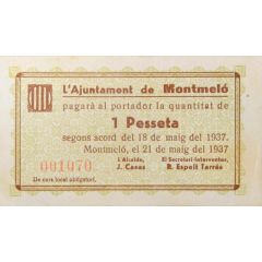 1 Peseta Montmeló