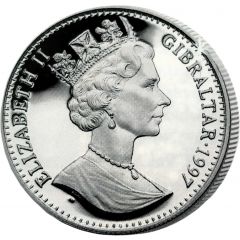 1 Crown - Elizabeth II Roman Ship