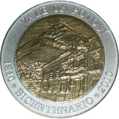Token - Bicentennial of Bolivia