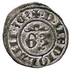 1 Denaro - Gian Galeazzo Visconti