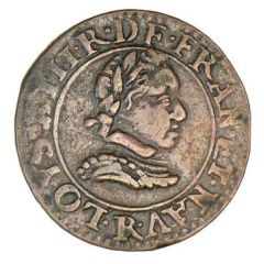 Double Tournois - Louis XIII Villeneuve, 3rd type
