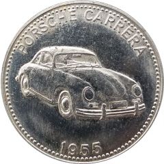 Shell Token - Famous Sports Cars Porsche Carrera 1955
