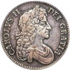 1 Crown - Charles II 4th bust