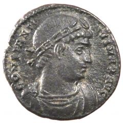 Nummus - Constantinus I GLORIA EXERCITVS, Constantinopolis