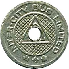 Token - Inter-City Bus Limited Jacques Cartier, Quebec