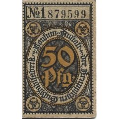 50 Pfennig Konsum-Anstalt der Kruppschen Gußstahlfabrik