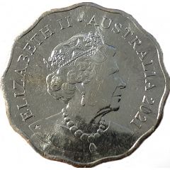 30 cents - Elizabeth II 6th Portrait - 30 Years of the Wiggles, New Wiggles