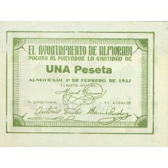 1 Peseta Almoradí