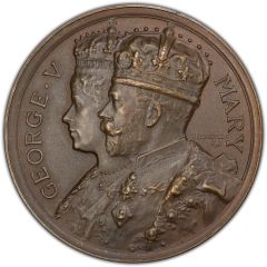 Medal - George V Coronation, Spink, bronze, 36mm
