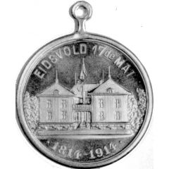 Medal - 17. Mai 1914 Eidsvollbygningen I