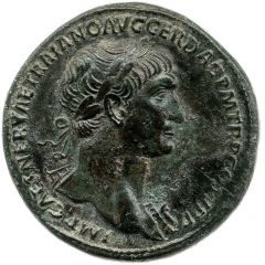 Sestertius - Trajan S P Q R OPTIMO PRINCIPI S C
