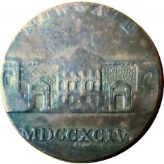 1/2 Penny Middlesex - Newgate / LCS