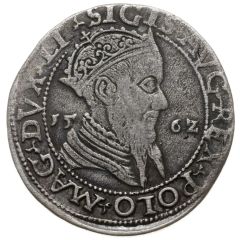 3 Groats - Sigismund II Augustus Late bust