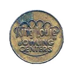 Token - King Louie Bowling Centers Kansas City, Kansas