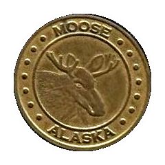 Token - Frontier Mint Alaska - Moose