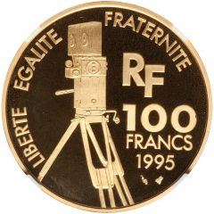 100 Franc Romy Schneider, gold
