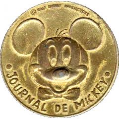 Token - Journal de Mickey 50th Anniversary of Disney